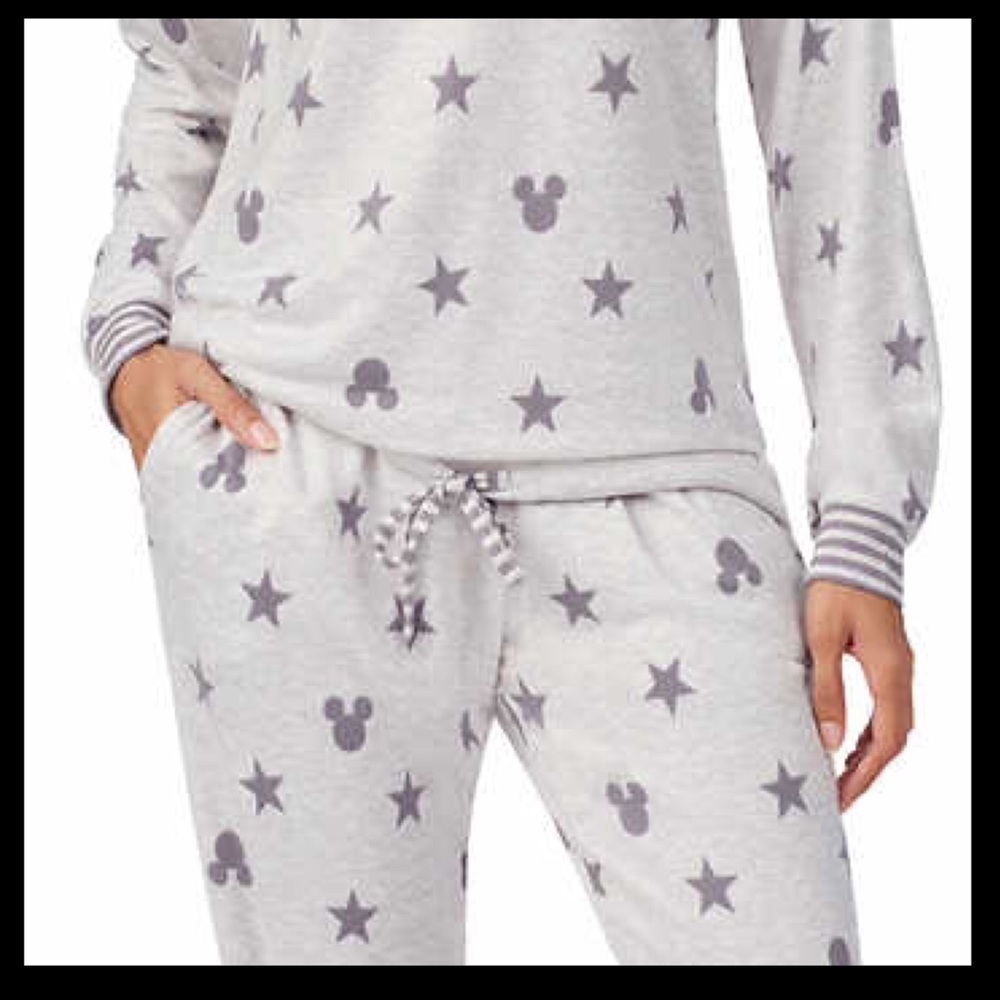 DISNEY Mickey Mouse Lounge Set Pajamas - Picture 6 of 7